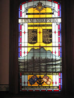 Chapel window, Garden Island